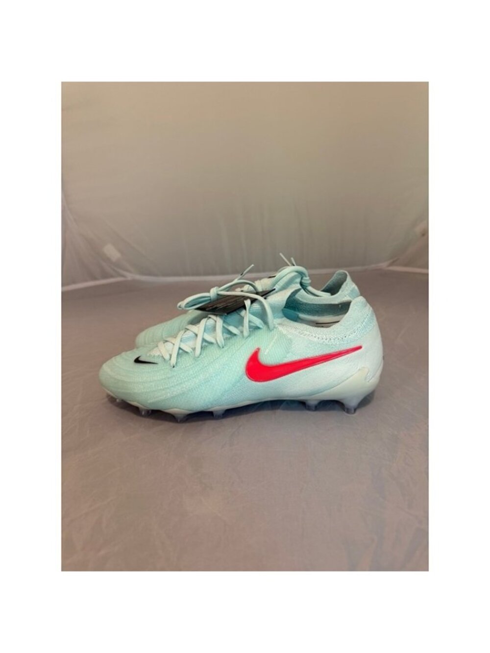 Nike phantom GX 2 elite AG pro women’s soccer cleats sz 7 FJ2554 300 green blue
